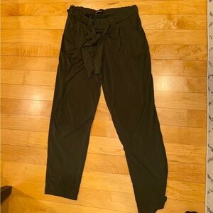 Express Dark Olive Joggers